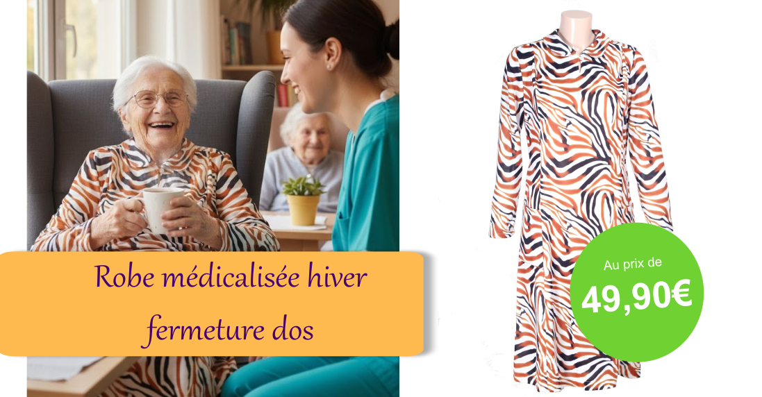 Robes médicalisées hiver collection robe hiver 2026